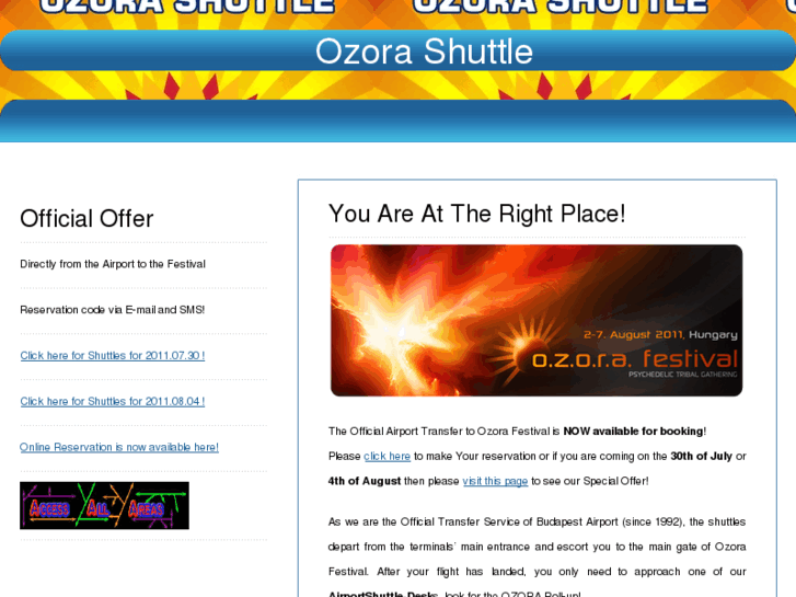 www.ozorashuttle.com