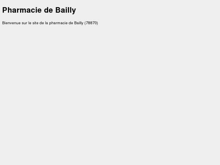 www.pharmacie-de-bailly.com