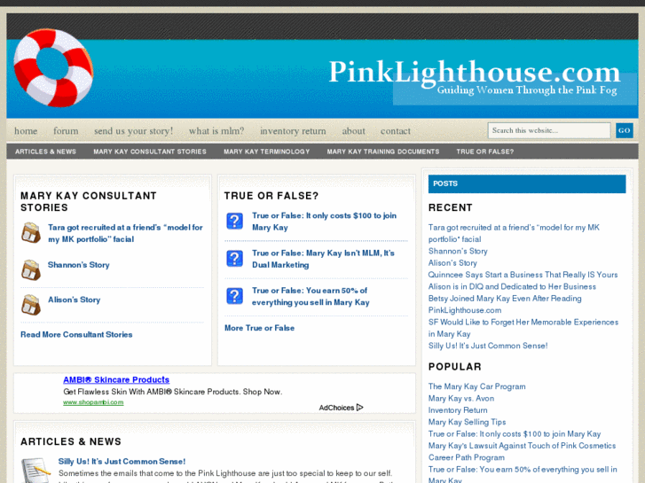 www.pinklighthouse.com