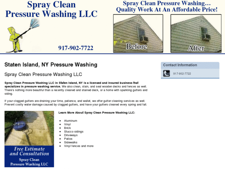 www.spraycleanpressurewashing.com