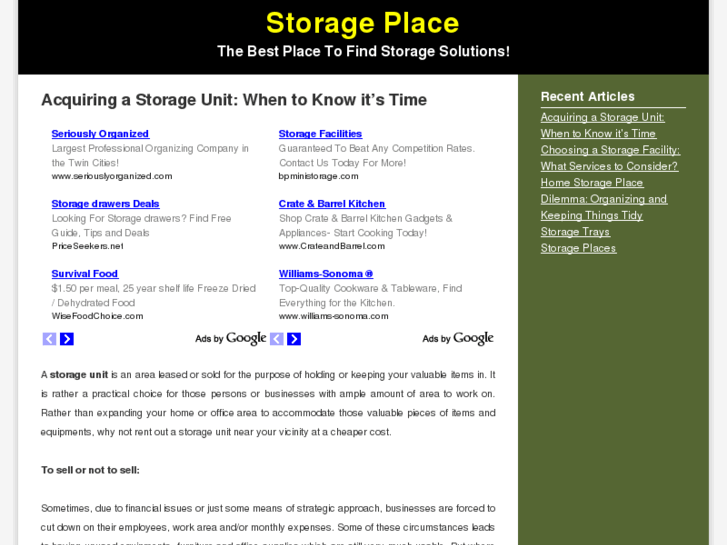 www.storageplace.org