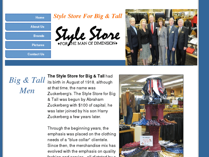 www.stylestoreforbigandtall.com