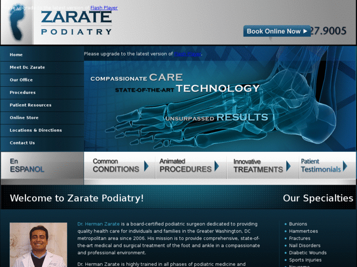 www.zaratepodiatry.com