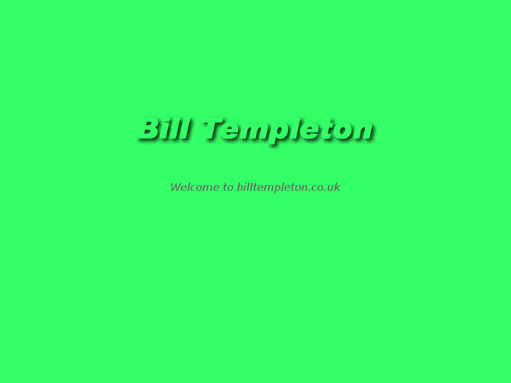 www.billtempleton.co.uk