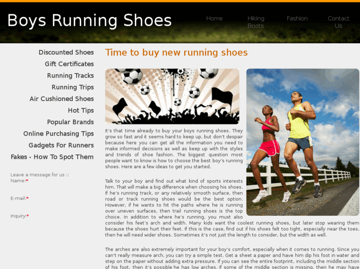 www.boys-running-shoes.com