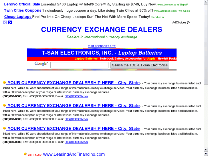 www.currencyexchangedealers.com