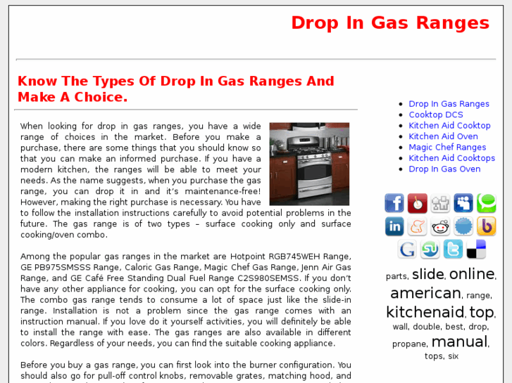 www.drop-in-gas-ranges.com