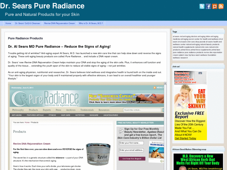 www.drsearspureradiance.com