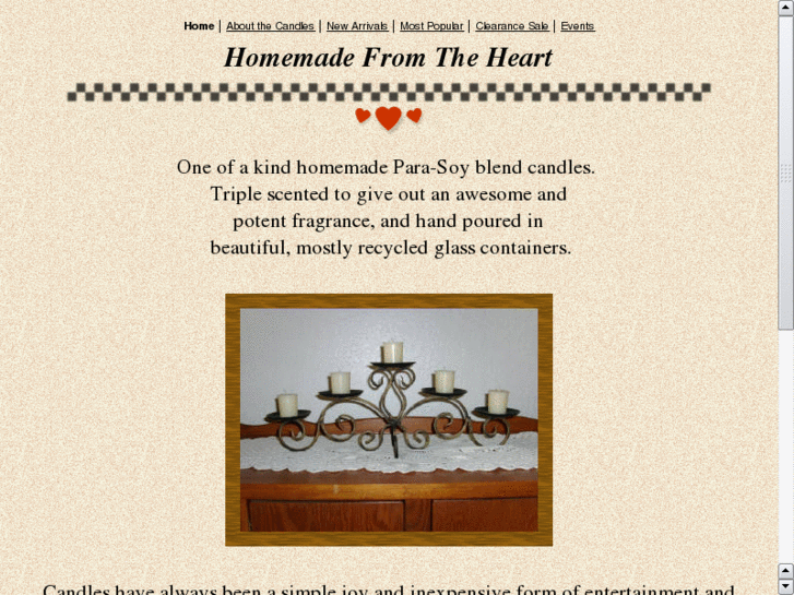 www.homemadefromtheheartcandles.com