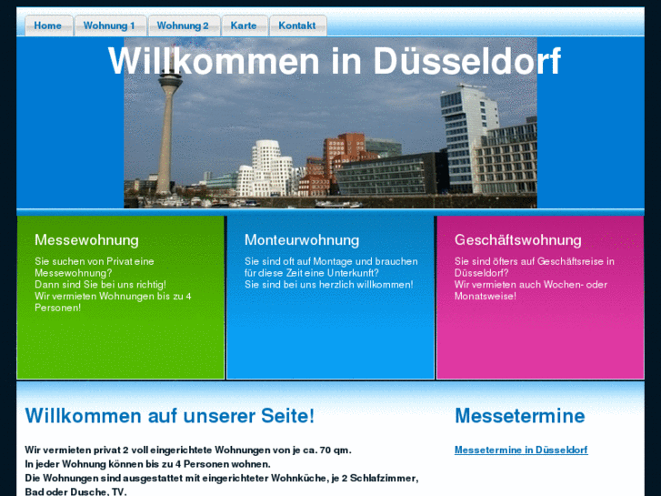 www.messewohnungduesseldorf.com