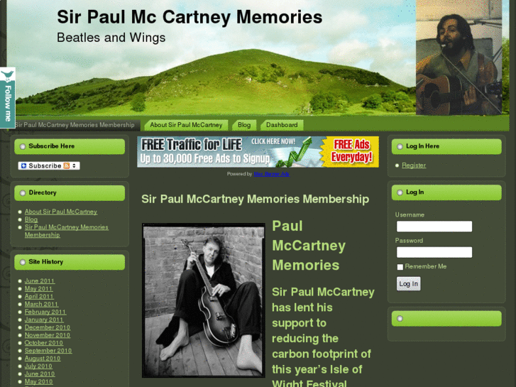 www.paulmccartneymemories.com