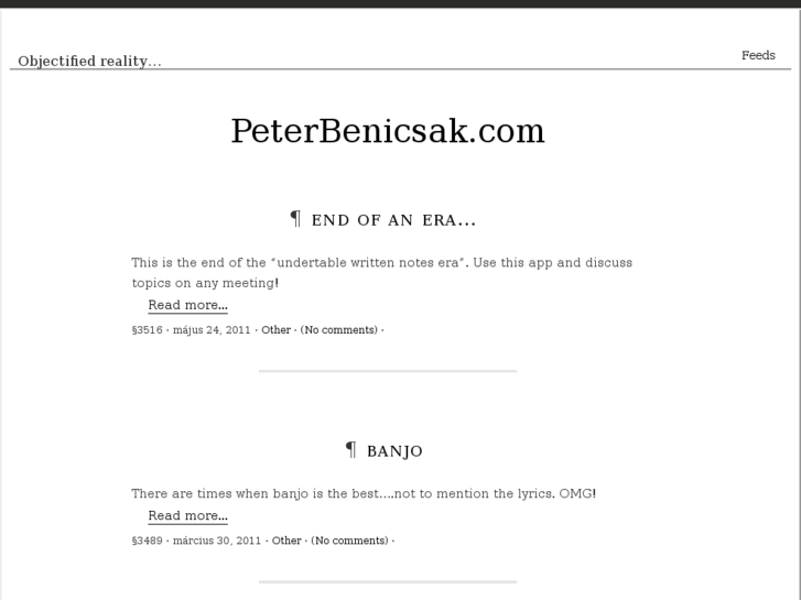 www.peterbenicsak.com