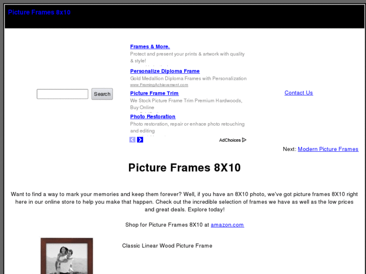 www.pictureframes8x10.com