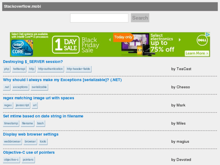 www.stackoverflow.mobi