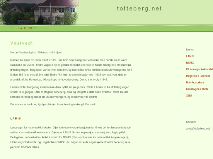 www.tofteberg.net