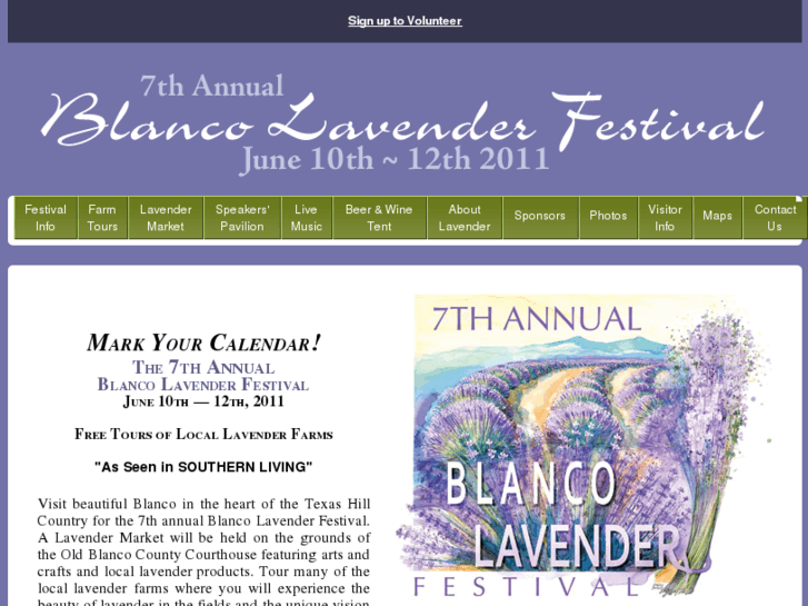 www.blancolavenderfest.com