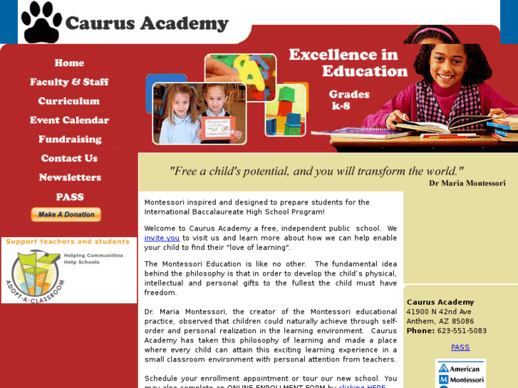 www.caurusacademy.org