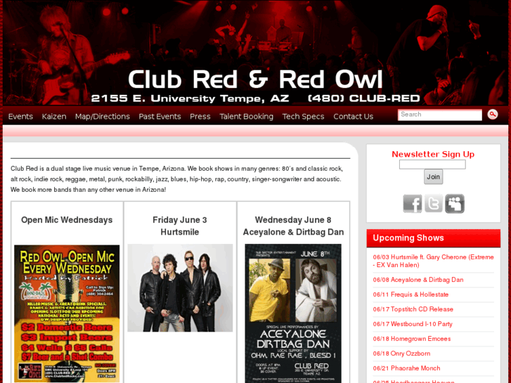 www.clubredrocks.com