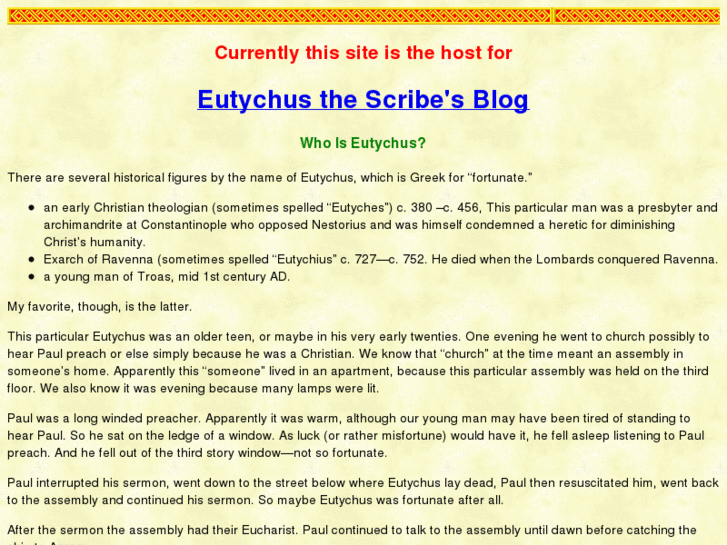 www.eutychus.us