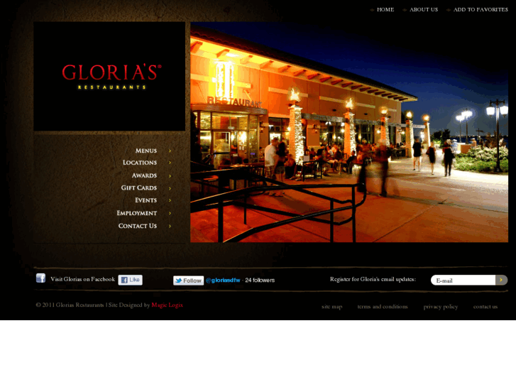 www.gloriasrestaurants.com