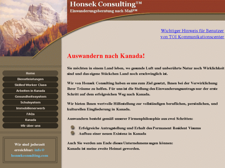 www.honsekconsulting.com