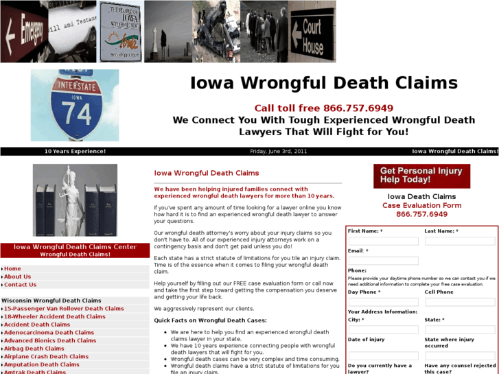 www.iowawrongfuldeathclaims.com