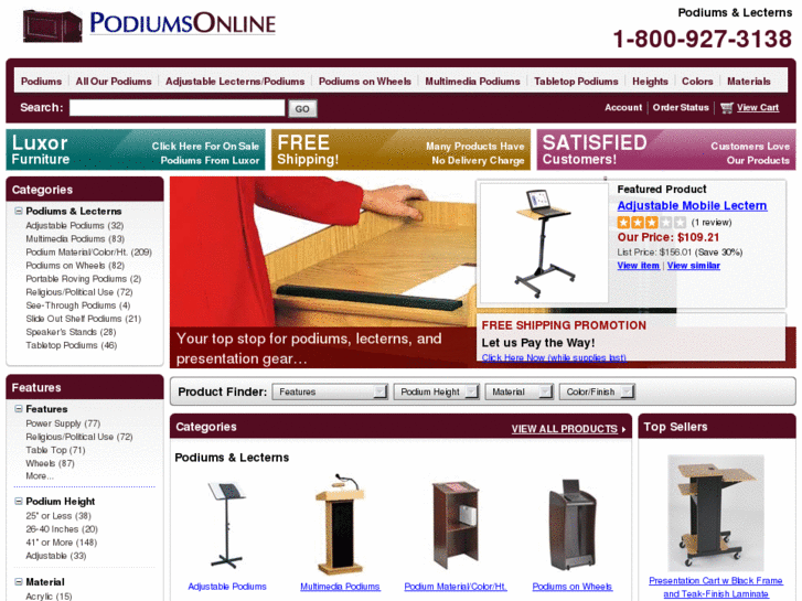 www.microphones-speakers-podiums.com
