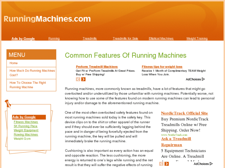 www.runningmachines.com