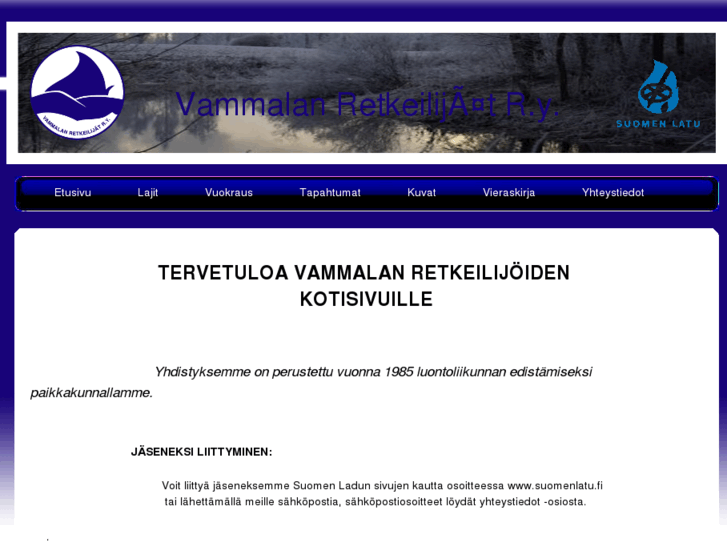 www.vammalanretkeilijat.net