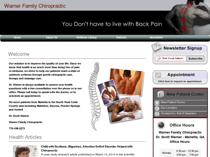 www.warnerfamilychiropractic.com