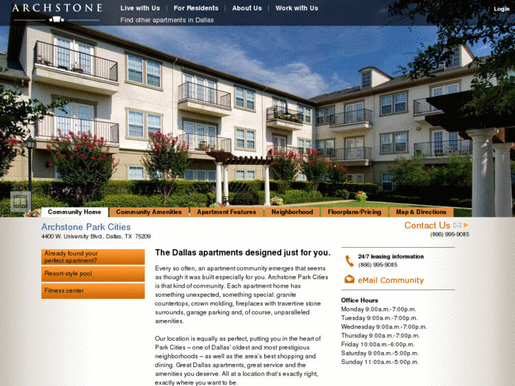 www.archstoneparkcities.com