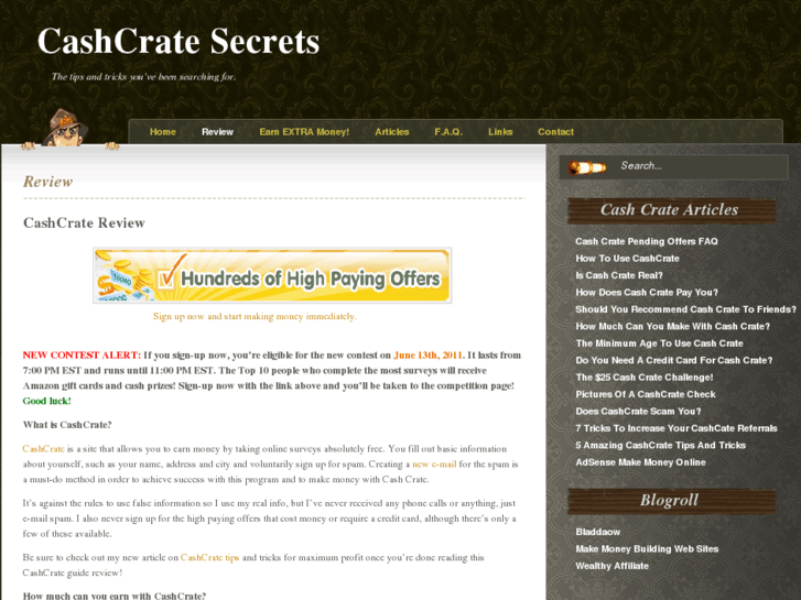 www.cashcratesecrets.com