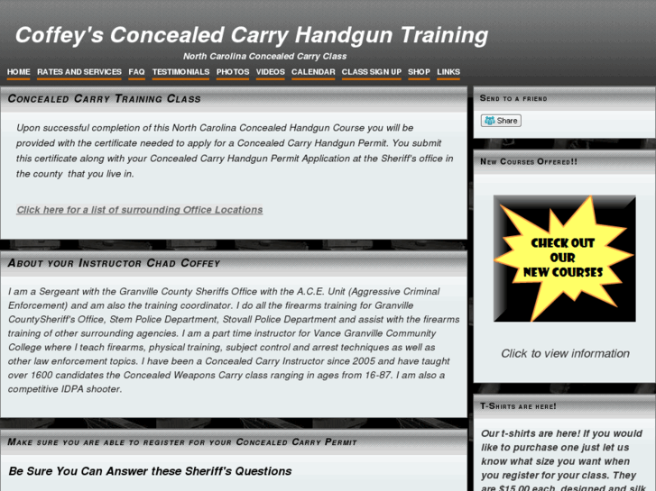 www.coffeysconcealedcarry.com