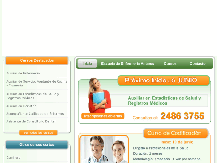 www.escueladeenfermeriaantares.com