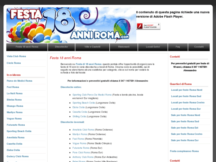 www.festa18anniroma.com