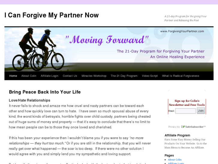 www.forgivingyourpartner.com