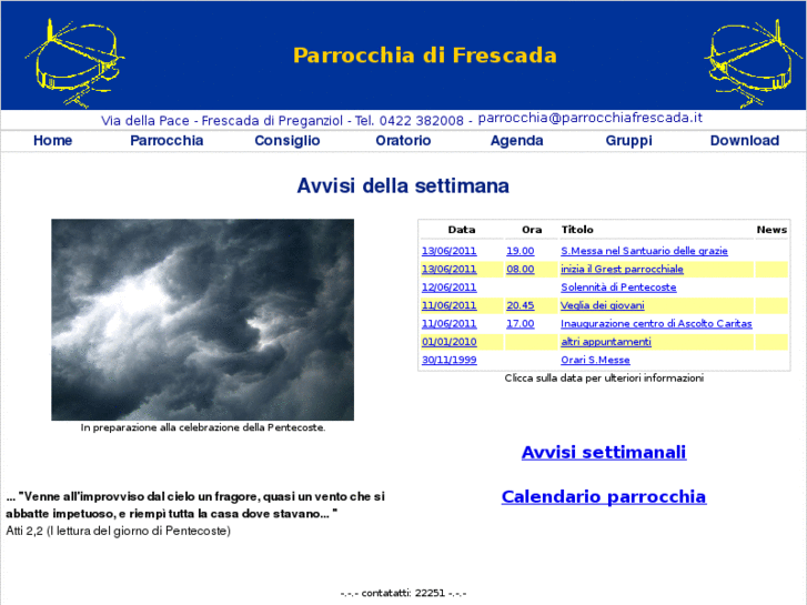 www.parrocchiafrescada.it