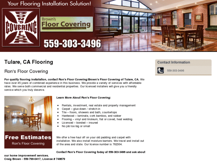 www.ronsfloorcovering.com