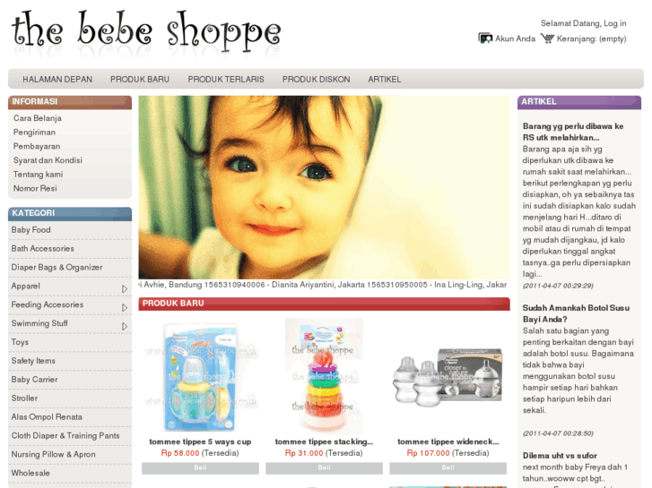 www.thebebeshoppe.com