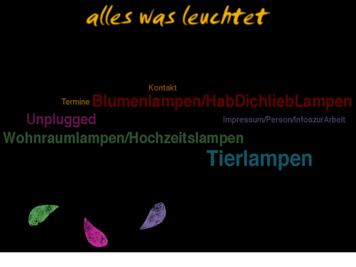 www.alleswasleuchtet.de