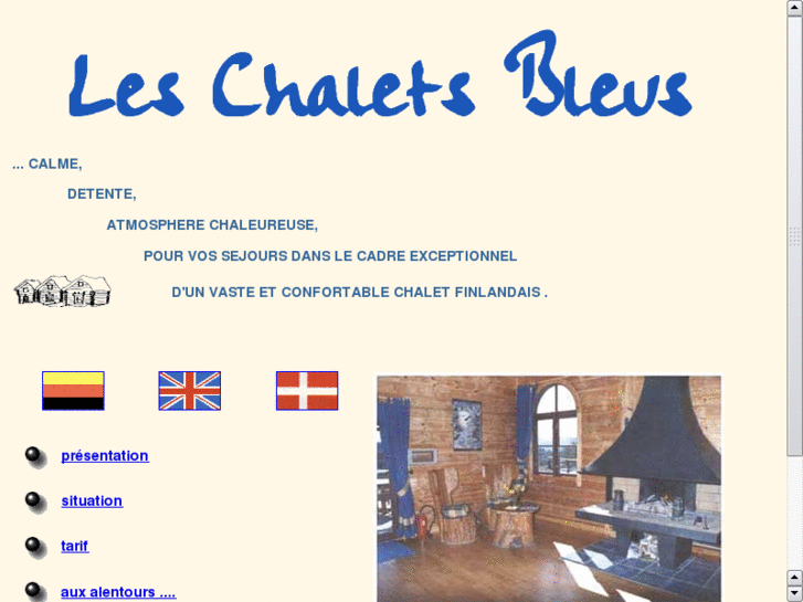 www.chaletsbleus.com