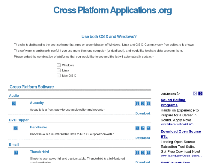 www.crossplatformapplications.org