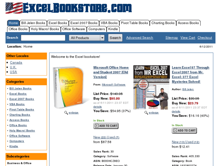 www.excelbookstore.com