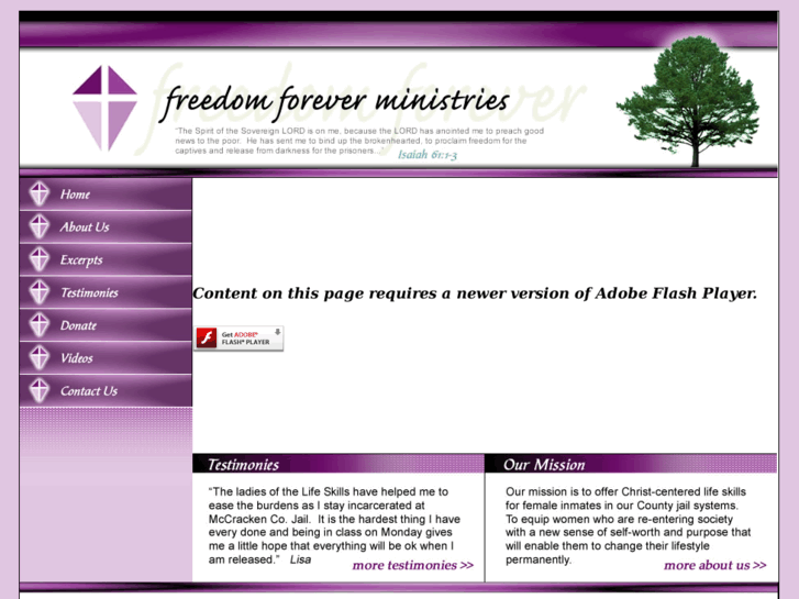 www.freedomforeverministries.com