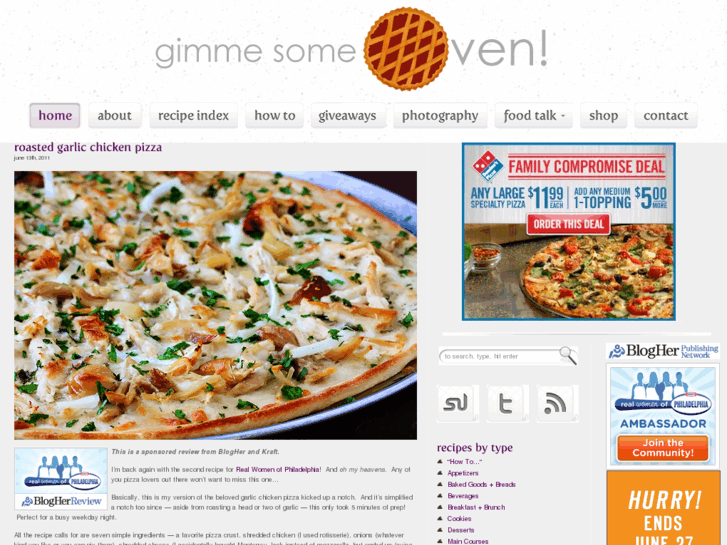 www.gimmesomeoven.com