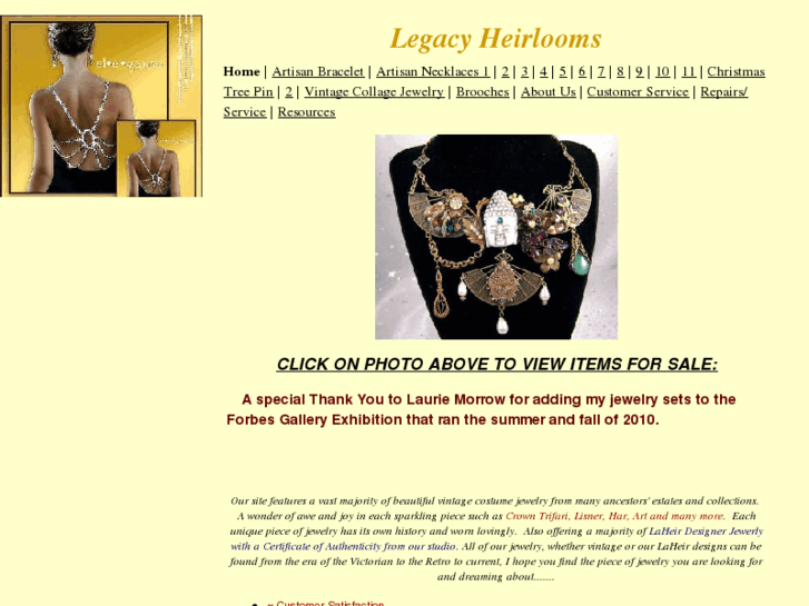 www.legacyheirlooms.com