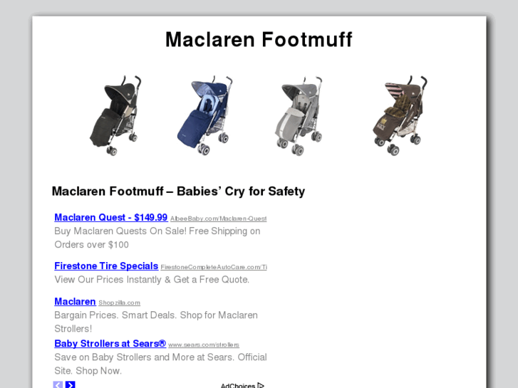 www.maclarenfootmuff.com