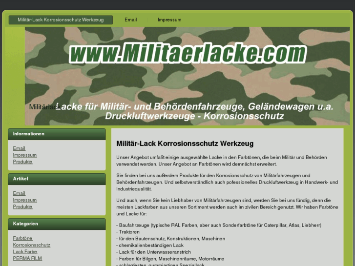 www.militaerlack.com