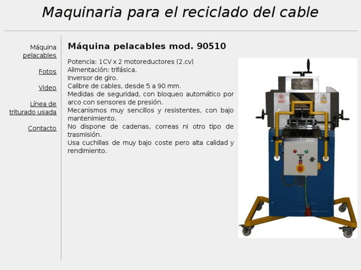 www.recicladodelcable.es