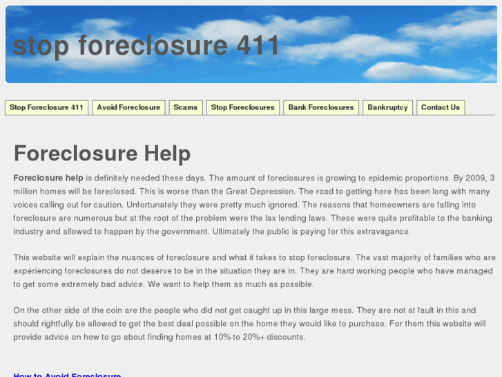 www.stopforeclosure-411.com